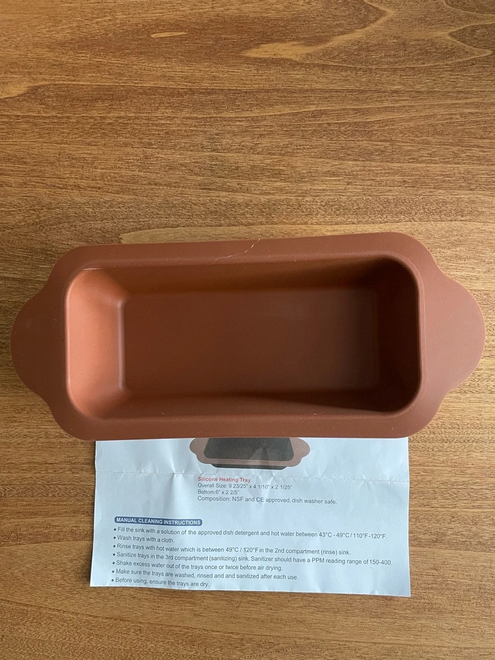 Subway Silicone Heating Trays